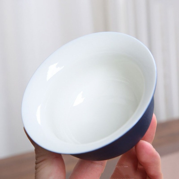 160ml Crude Pottery GaiWan Japanese Style Ceramic Tea Tureen Dehua Tea Bowl With Cup Saucer For Kung Fu Tea