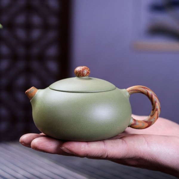 210ml Yixing Boutique Zisha Teapot Handmade Xishi Tea Pot