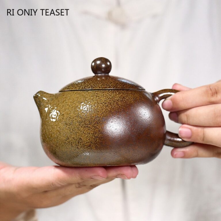 280ml Traditional Kiln Change Handmade Yixing Zisha Xishi Tea Pot