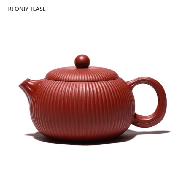 Authentic Yixing Famous Xishi Tea Pot Chinese Raw Ore Handmade Tea Set