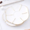 Creative Simple ceramic Teacup With Saucer & Spoon Set