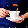 Creative Simple ceramic Teacup With Saucer & Spoon Set