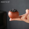 Creative Zisha Snails Statue Tea Figurine Ornament Handmade Tea Pet