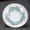 Dehua Mutton Fat Jade White Porcelain Cover Bowl Sancai Tureen Hand Painted 150ml Gaiwan