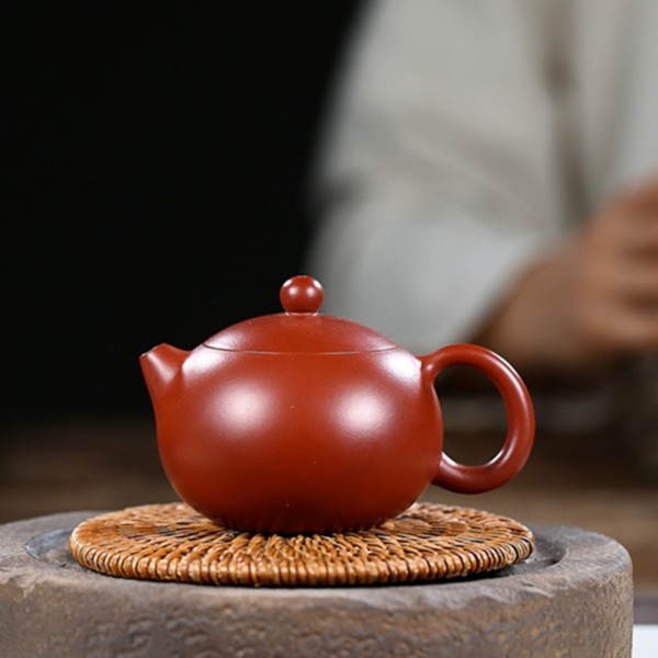 Handmade 150ml Yixing Purple Clay Teapot Xishi Style Tea Pot