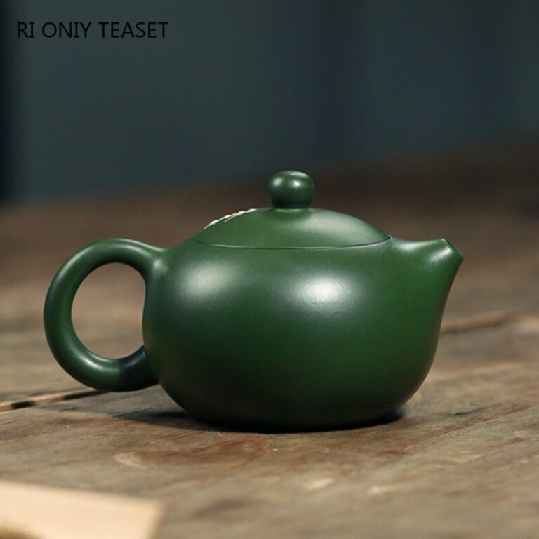 Handmade 200ml Yixing Zisha (Purple Clay) TeapotPlum Bossom Xishi Tea Pot