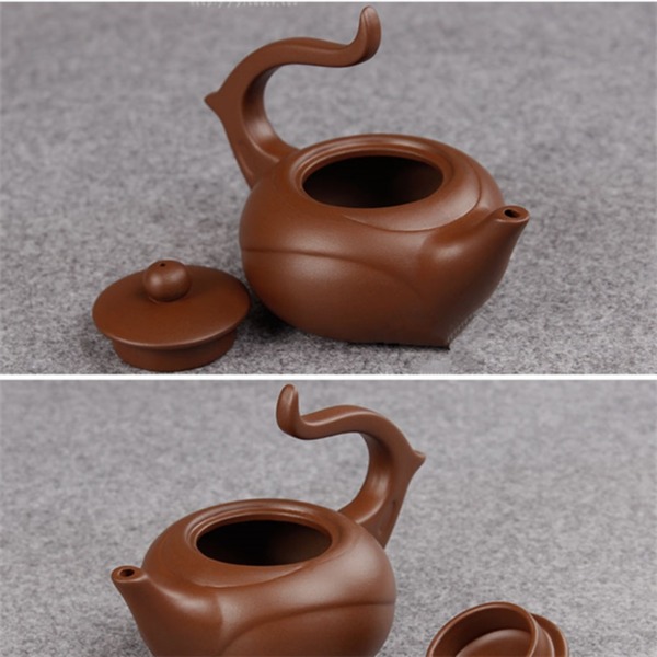 Handmade Zisha Clay Zhu Mud Tea Pot Modern Art Little Fairy Art 110ml Teapot