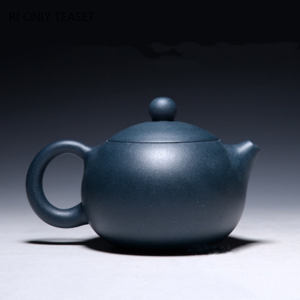 Handmade Zisha Xishi Tea Pot Classic Solid Color Teapot