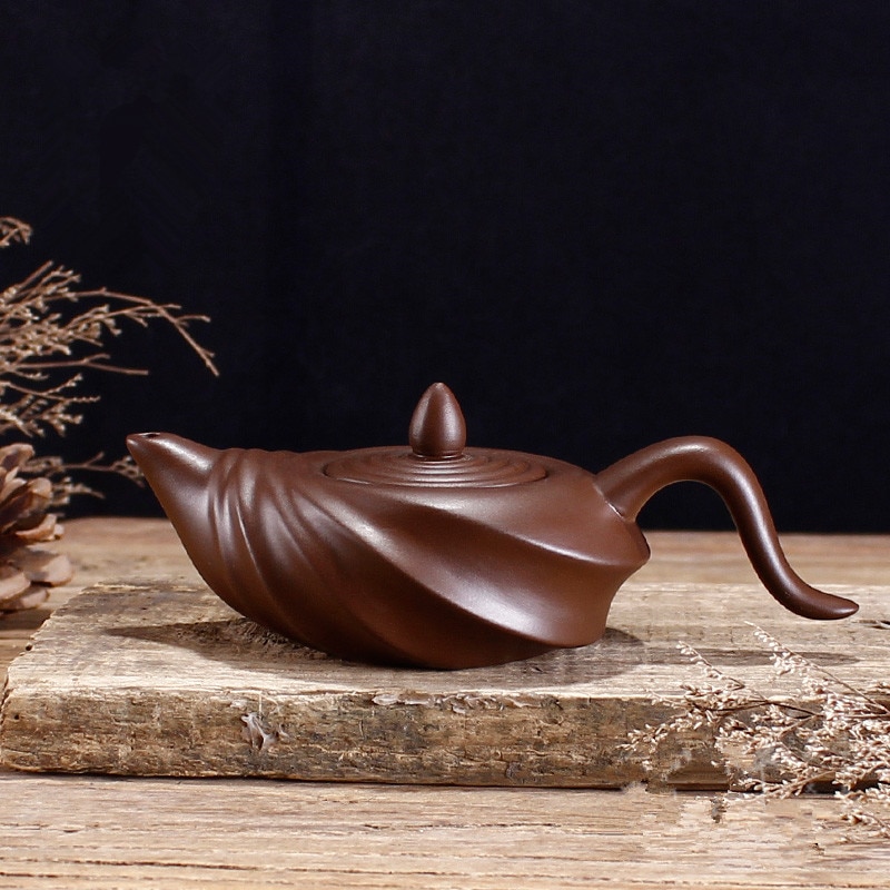 Kung Fu Tea Teapot Zisha Clay Aladdin's Lamp Style 110ml Tea Pot