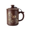 Large Capacity Zisha Clay Tea Pot&Cup Both In One Handmade Filter Feature Convenient Tea Cup