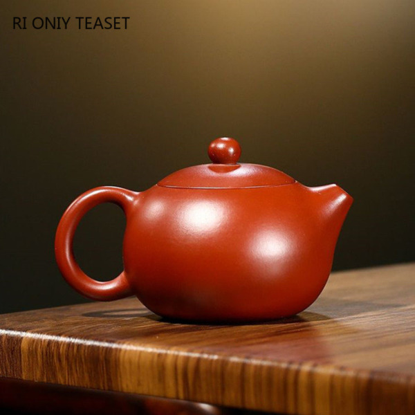 Raw Ore Purple Clay 160ml Teapot Handmade Xishi Tea Pot