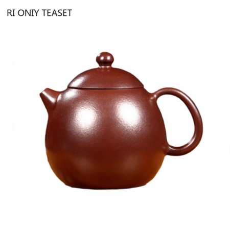 Raw Ore Zhu Mud Dragon Egg 220ml Tea Pot Boutique Yixing Purple Clay Teapot Handmade Teapot