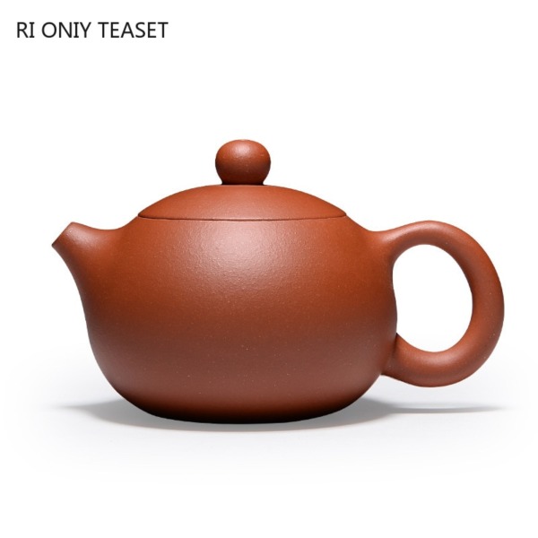 Solid Color Yixing Purple Clay Teapot Famous Handmade Mini Xishi 100ml Tea Pot