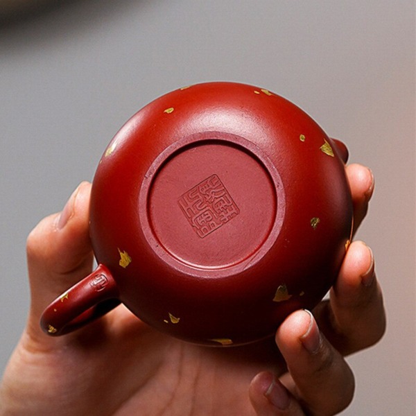 Traditional Yixing Purple Clay Tea Pot Raw Ore Mini Xishi 90ml Teapot